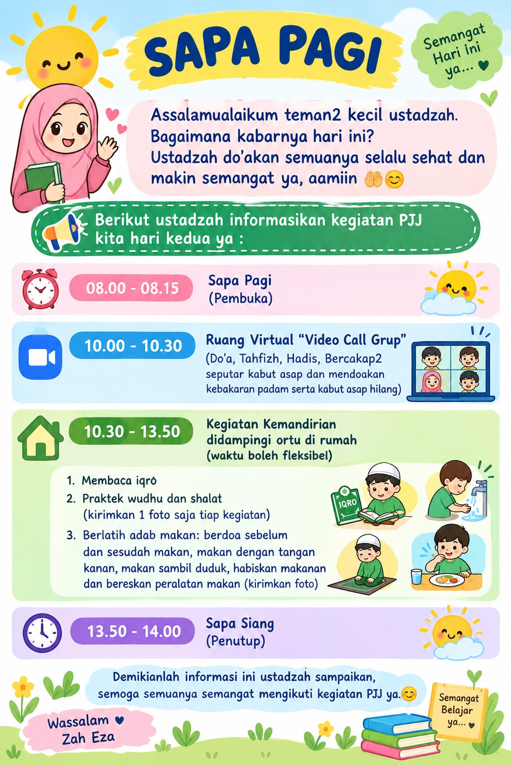 Kegiatan PJJ Kelas Zaitun